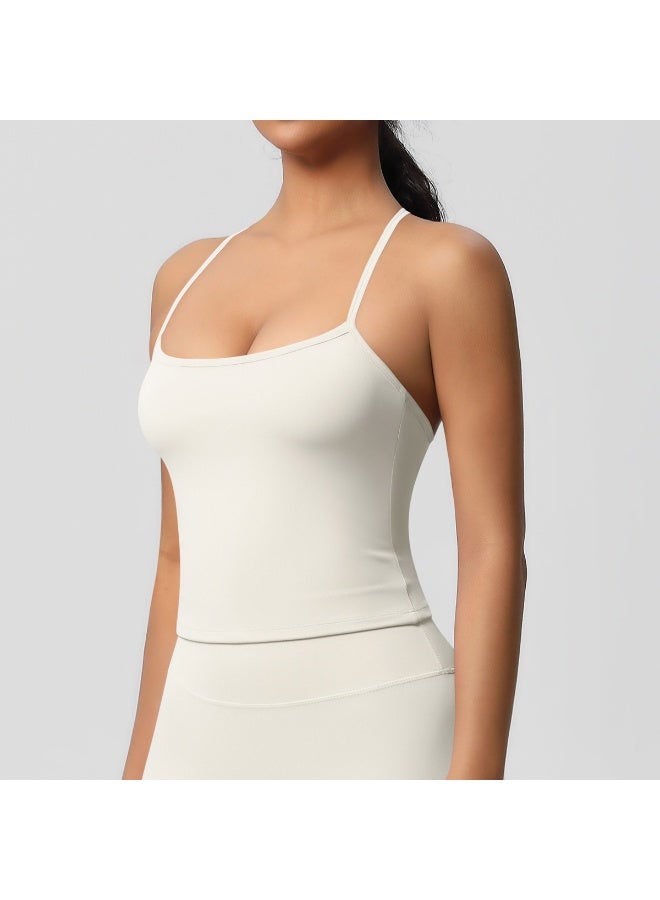 كوينج Beautiful Back Yoga Suit Quick Drying Top Running Sports Vest Slim Fit Fitness Suit Yoga Clothing Sportwear Woman Top - Image 2