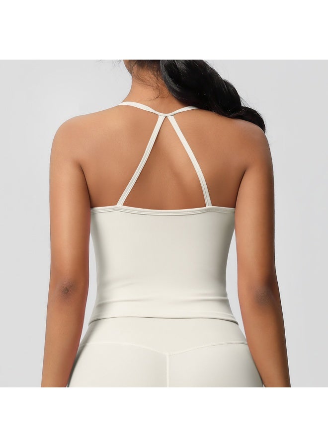 كوينج Beautiful Back Yoga Suit Quick Drying Top Running Sports Vest Slim Fit Fitness Suit Yoga Clothing Sportwear Woman Top - Image 4