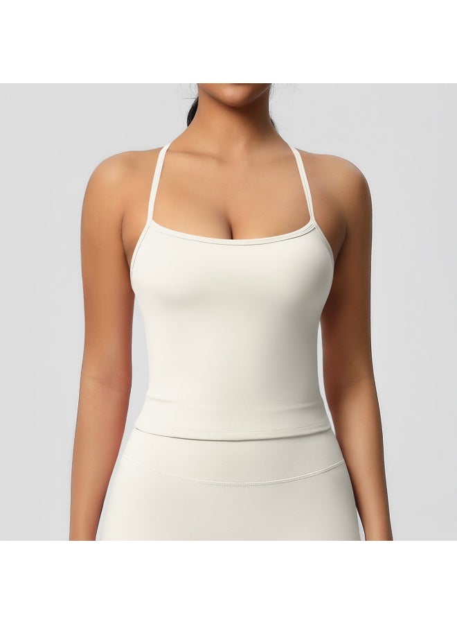 كوينج Beautiful Back Yoga Suit Quick Drying Top Running Sports Vest Slim Fit Fitness Suit Yoga Clothing Sportwear Woman Top - Image 1