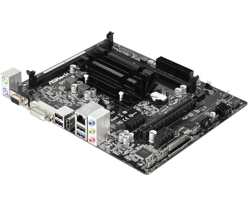ASRock Motherboard Micro ATX DDR3 1066 NA D1800M - Image 3