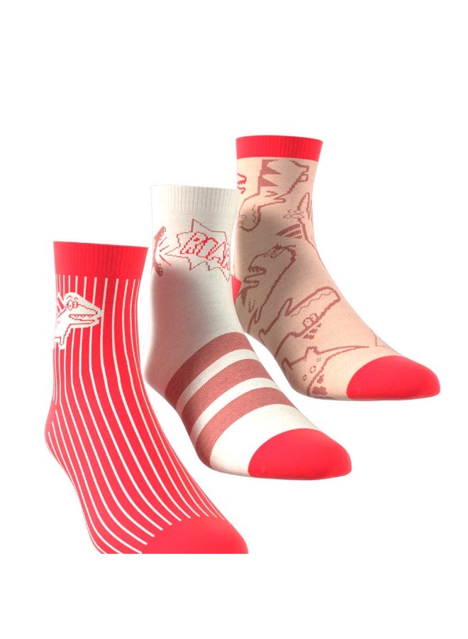 Adidas Adiraptor 3 Pairs Per Pack Socks Kids - Image 5