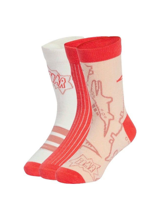 Adidas Adiraptor 3 Pairs Per Pack Socks Kids - Image 1