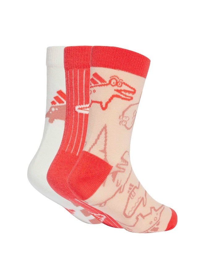 Adidas Adiraptor 3 Pairs Per Pack Socks Kids - Image 2