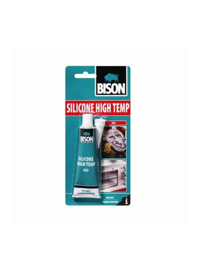 بيسون سيليكون درجة حرارة عالية أحمر