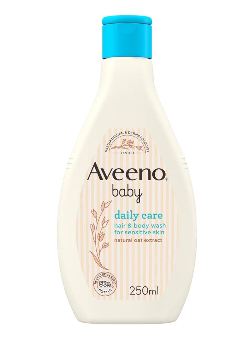 Aveeno Baby Hair & Body Wash 250 Ml - Image 1