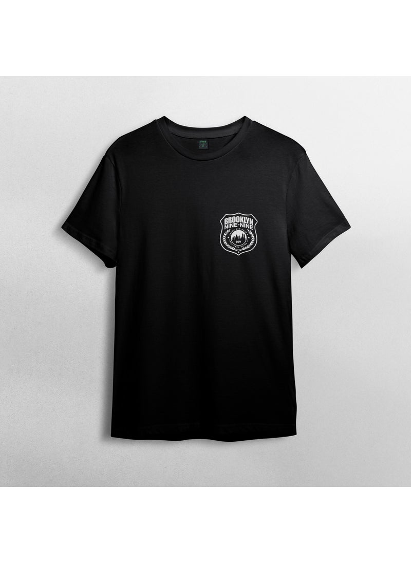 Pixxa - Brooklyn Nine Nine 100% Cotton Crew Neck T-Shirt Model - 3 - Image 1