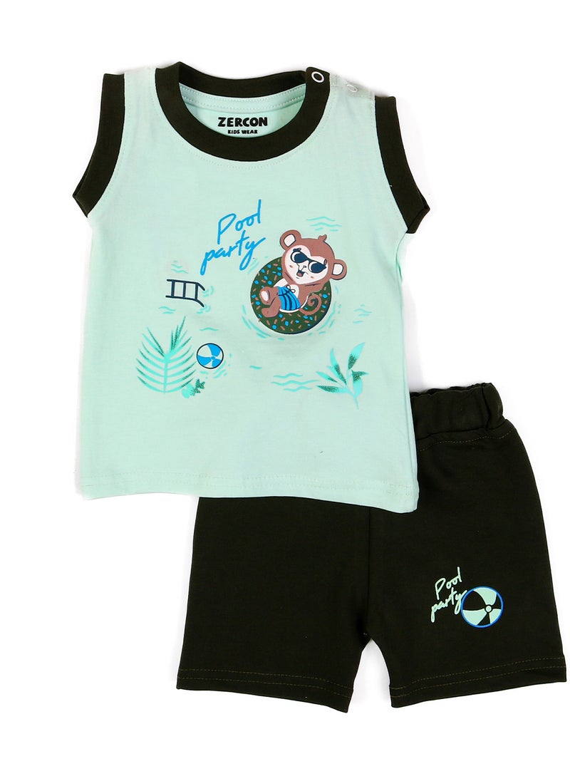Zercon Summer Pajama Set for Newborn Babies  - Image 1