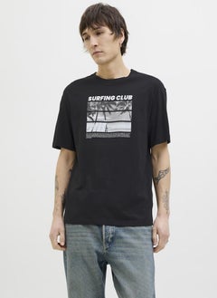 JACK & JONES JJPORTO TEE SS CREW NECK  - Image 1