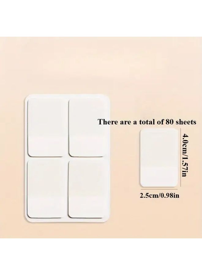 Small White Transparent Writable Bookmarks 40 80 160 Cards Sticky Notes - Image 2