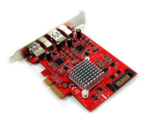 Ableconn PEX-UB160 USB 3.2 Gen2 (10 Gbps) 4-Port PCIe 3.0 Card (2X USB-C + 2X USB-A) - Image 4