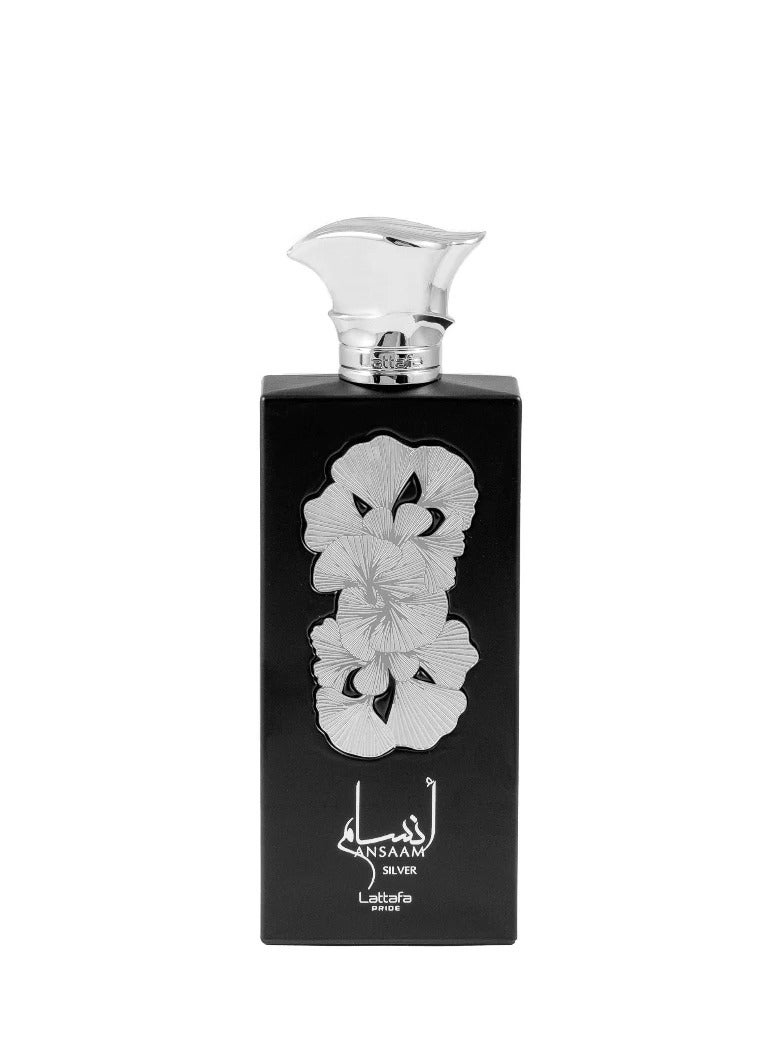 Lattafa PRIDE Ansaam Silver Eau de Parfum - 100ml | A Luxury Fragrance for Men and Women - Image 2