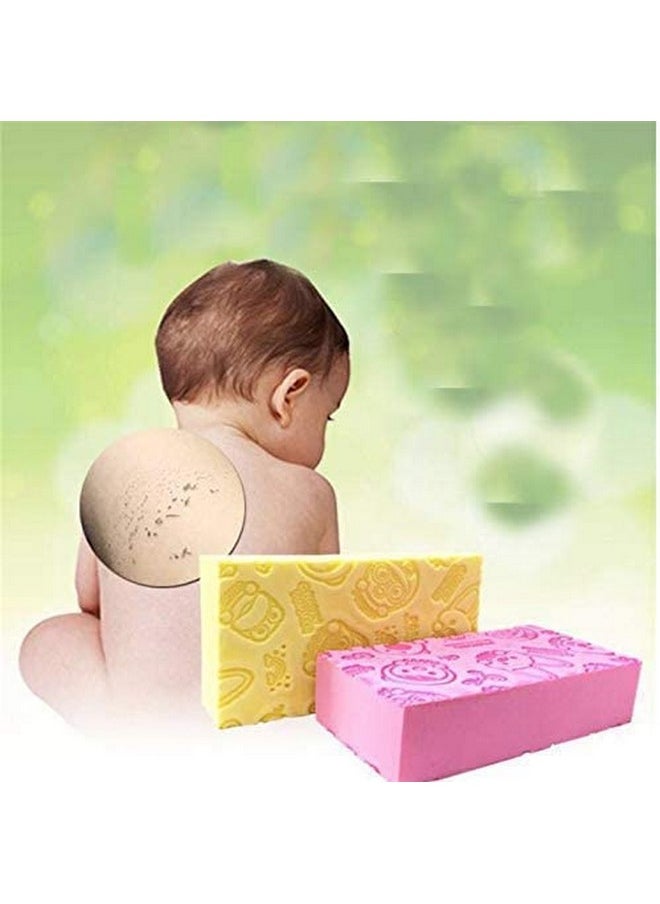 Pinklife 3Pcs Ultra Soft Exfoliating Sponge,Bath Sponge For Kids And Adult Shower,Dead Pva Skin Sponge Remover For Bathroom Body Cleansing Supplies  - Image 3