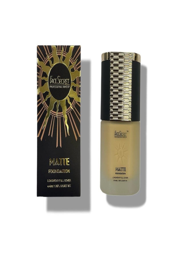 Face Secret long wear full cover matte foundation for face makeup (02) - Image 1