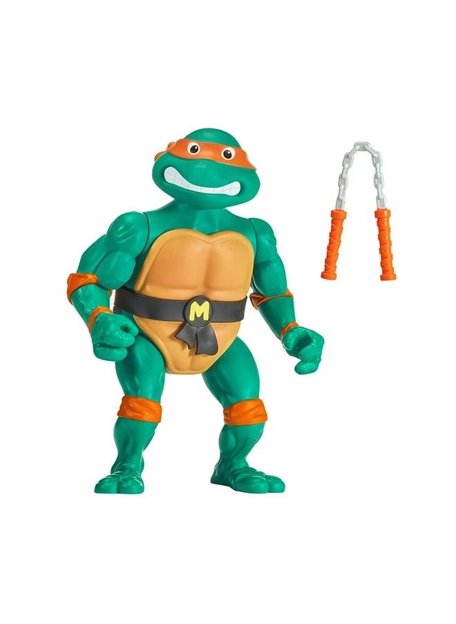 Teenage Mutant Ninja Turtles سلاحف النينجا المراهقين: تمثال ميشيلانجيلو العملاق الكلاسيكي الأصلي 12 بوصة  - Image 2