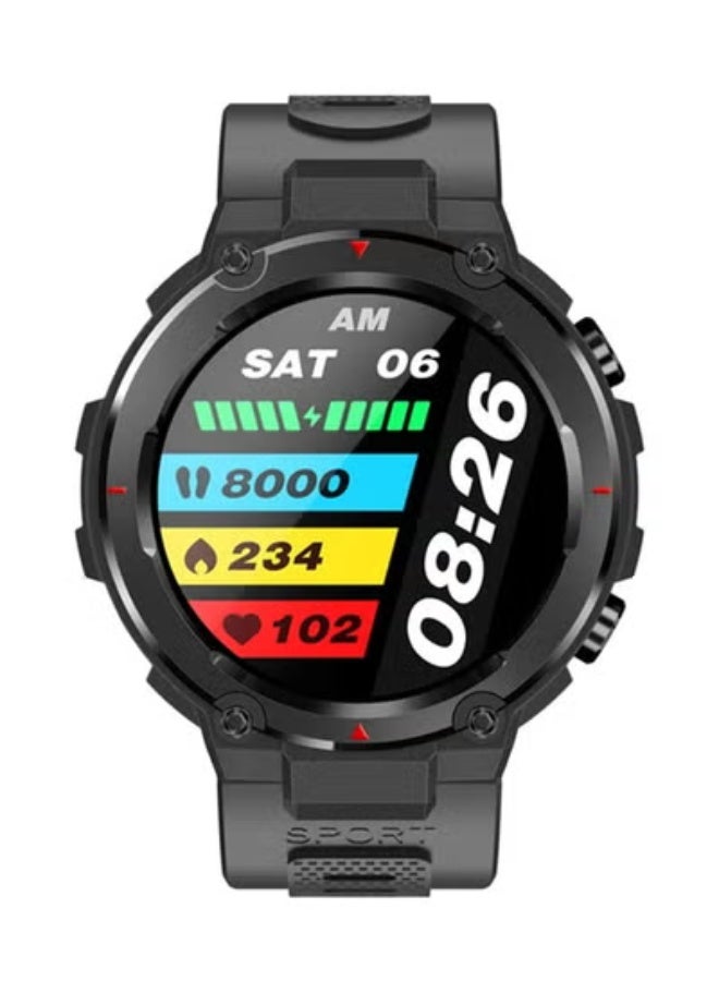 AOLON Navi R GPS Smart Watch 1.32” HD AMOLED Display 5ATM Waterproof Black - Image 5