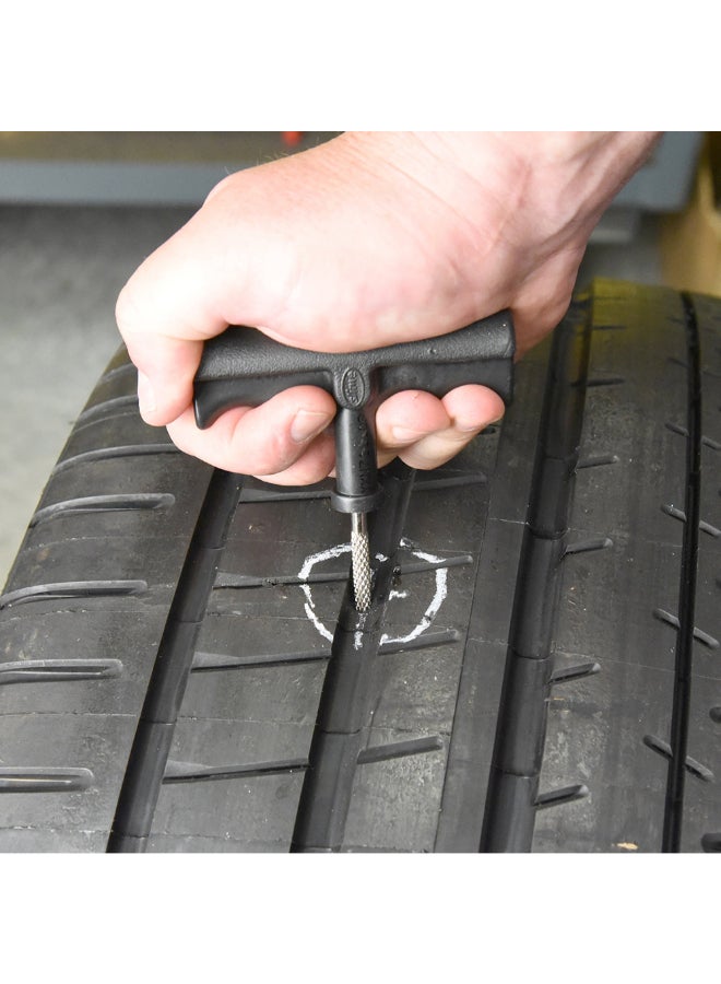 Slime 8-Piece Ergonomic T-Handle Tire Plug Kit Black and Silver 2.4 x 23.2 x 14 cm ‎1034-A - Image 3