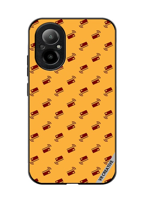 Protective Case Cover For Realme C67 4G Mix Pattern Design Multicolour