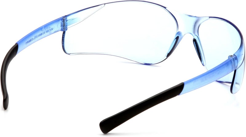 Pyramex Safety Mini Ztek Eyewear with Infinity Blue Lens and Frame - Image 2
