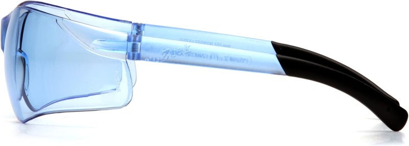 Pyramex Safety Mini Ztek Eyewear with Infinity Blue Lens and Frame - Image 4