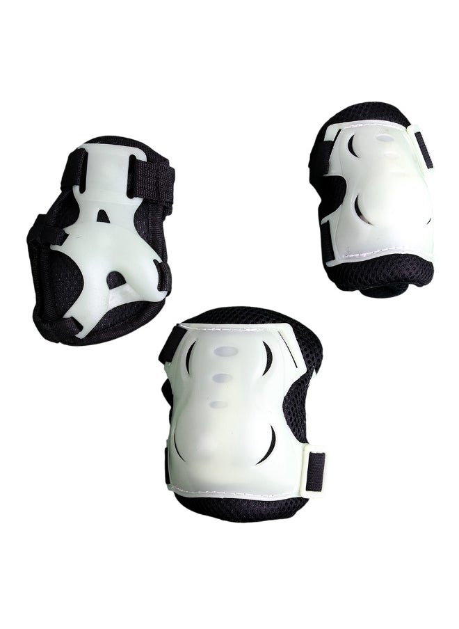Knee and Elbow Safety Sets - Black - 023Y 