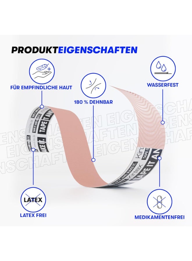 Kintex kinesiology sensitive tape (beige) - Image 5