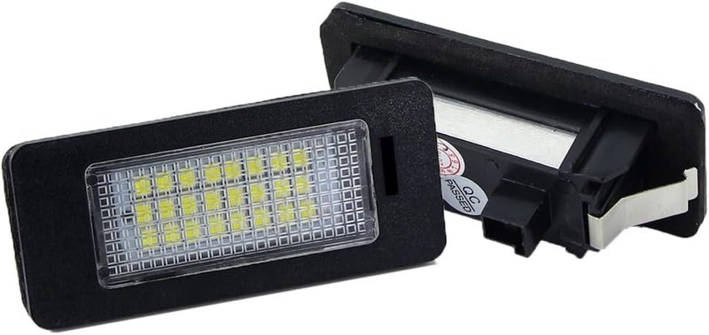 Pulchra License Number Plate Light LED Rear Number Plate Light For BMW E39 E60 E82 E90 E92 E93 M3 E39 E60 E70 X5 E60 E61 M5 E88, 2 Pcs Error Free License Plate Lamp Taillight - Image 1