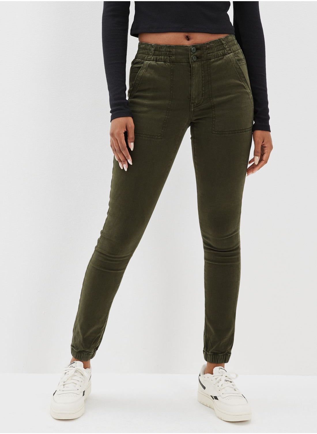 American eagle deals green jeggings