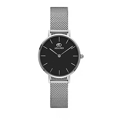 ADAMO Aritocrat Black Dial Women's & Girl's Watch 336SSM02 - Image 1