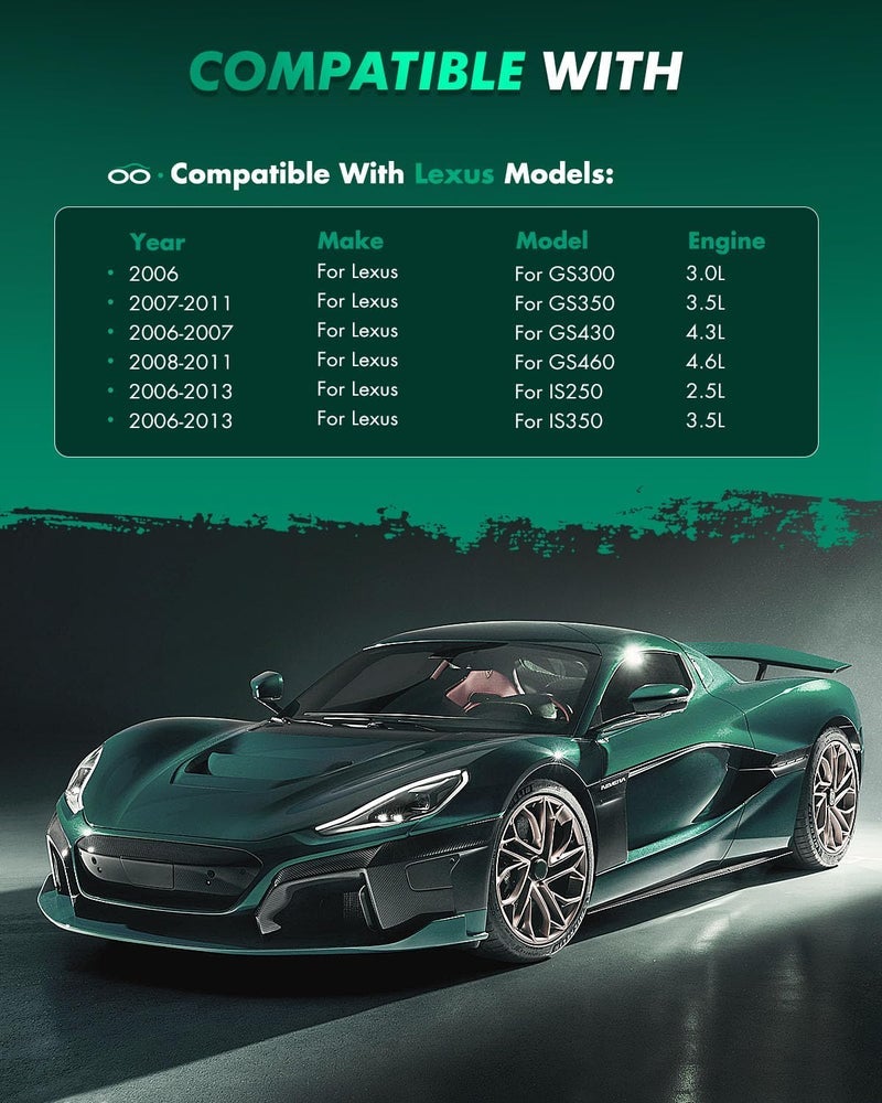 مجموعات وسادات فرامل شبه معدنية خلفية SCITOO D1113 مناسبة لكزس GS300 06، لكزس GS350 07-11، لكزس GS430 06-07، لكزس GS460 2008-2011، لكزس IS250 2006-2013، لكزس IS350 2006-2013 - Image 3