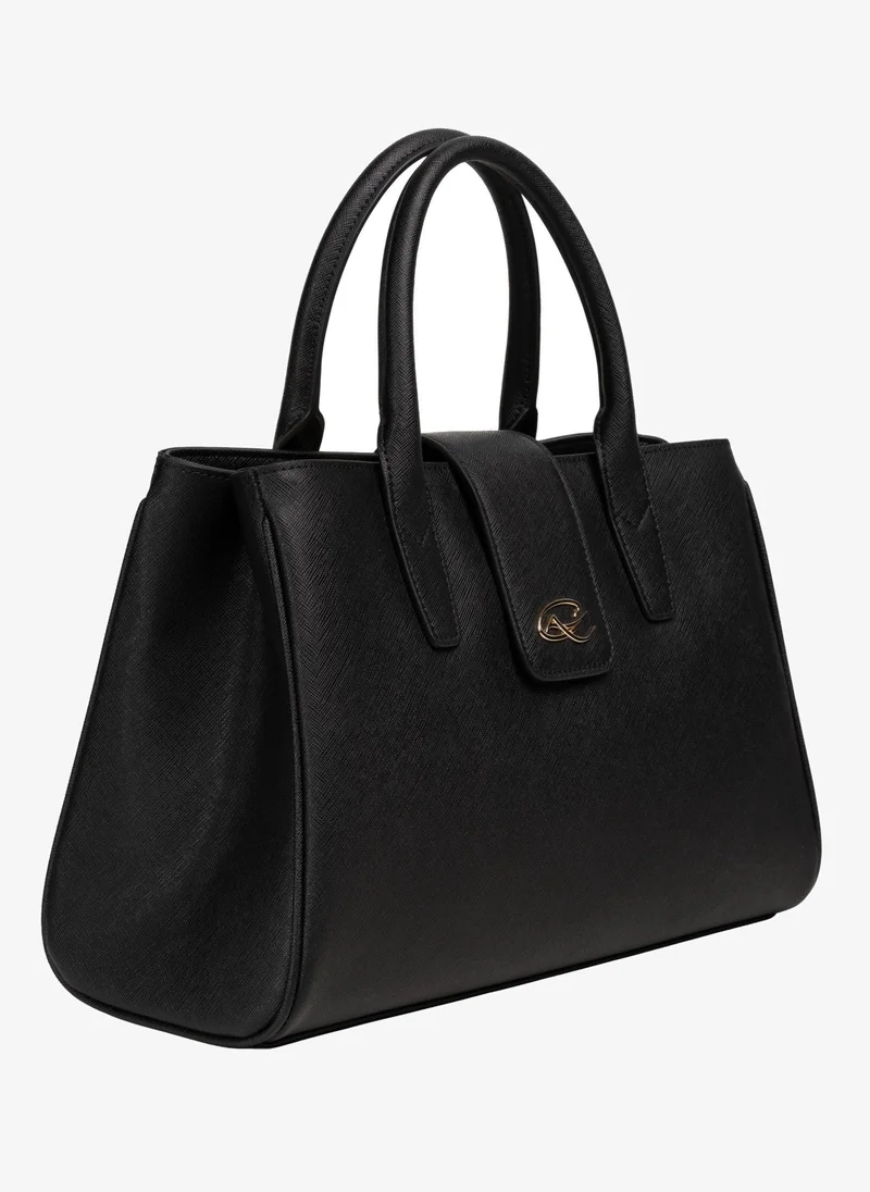 Christian Lacroix Christian Lacroix Women's Zelie Genuine Leather Handbag - Black