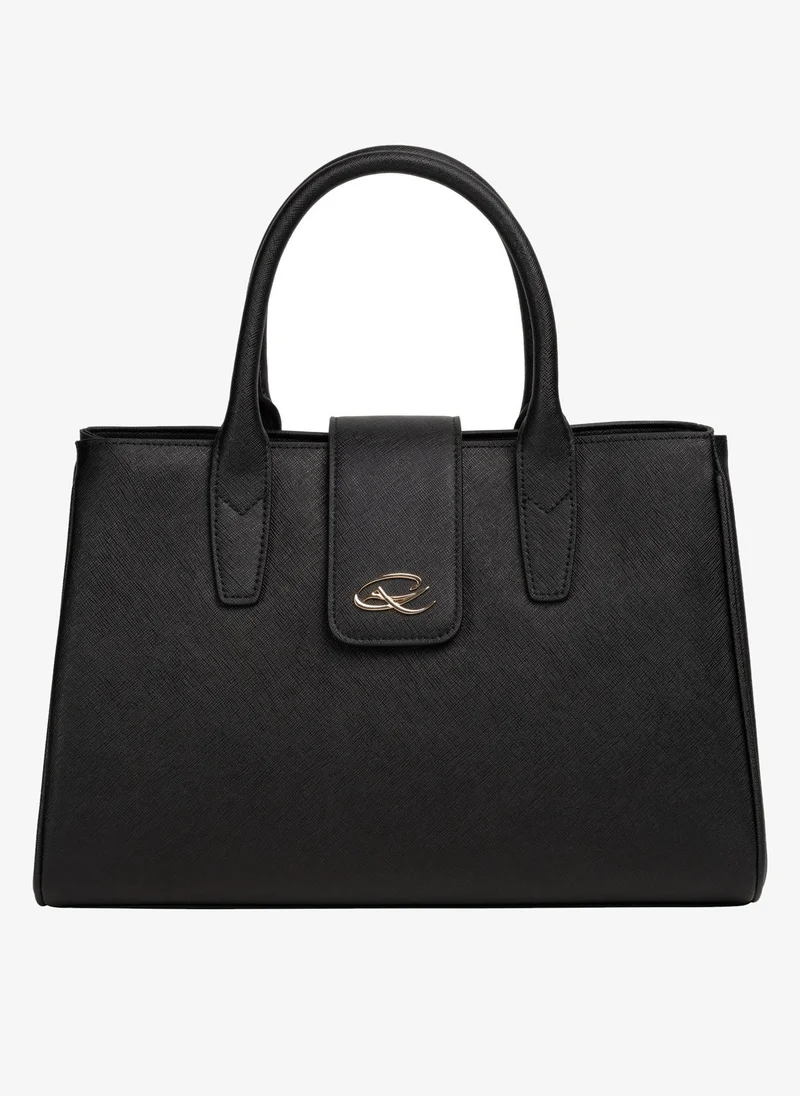 Christian Lacroix Christian Lacroix Women's Zelie Genuine Leather Handbag - Black