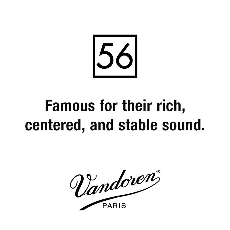 Vandoren CR5025 Bb Clarinet 56 Rue Lepic Reeds Strength 2.5; Box of 10 - Image 2