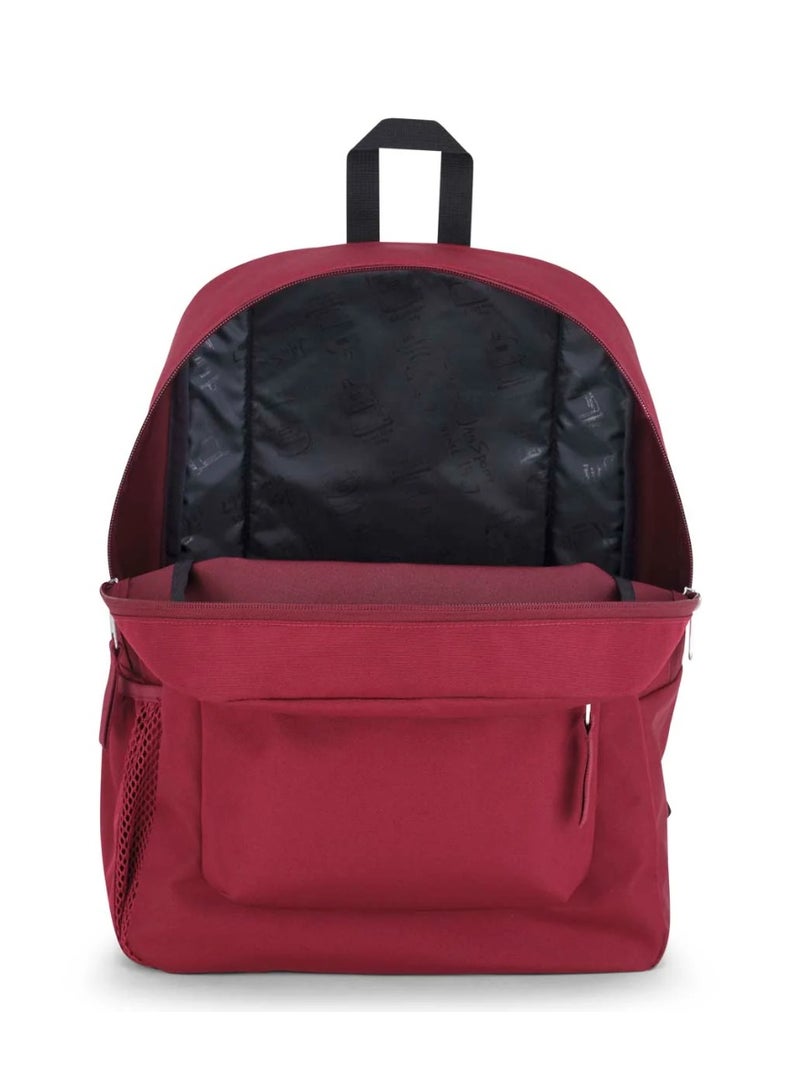 JanSport Unisex Fashion Backpack Cross Town Russet Red - Image 4