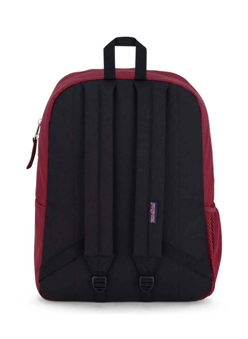 JanSport Unisex Fashion Backpack Cross Town Russet Red - Image 2