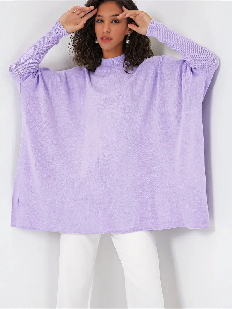 BDART Oversized Acrylic Crew Neck Jumper