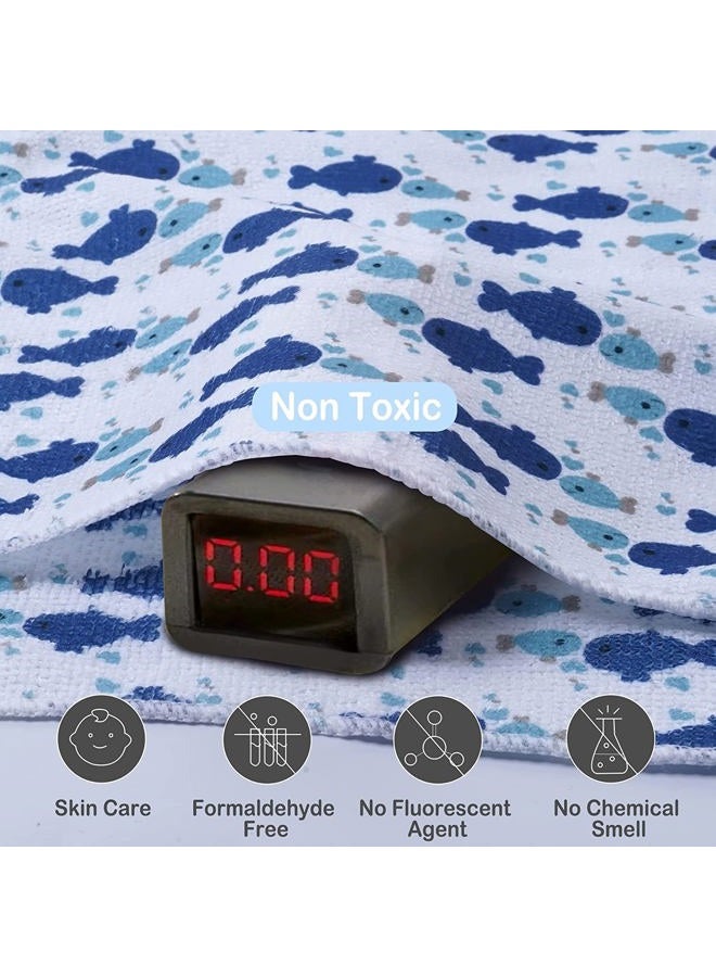 Softan Baby Washcloths 24 Pack Newborns Reusable Wet Wipe 23×23cm Soft and Absorbent Washcloths for Face & Body, Sensitive Skin - Image 3