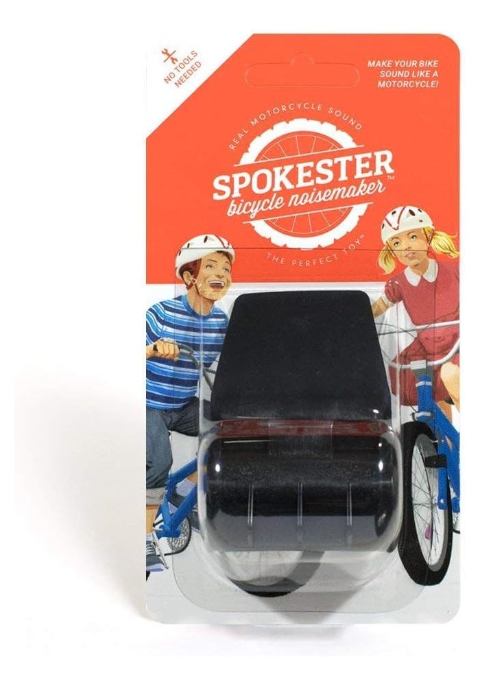SPOKESTER Bicycle Noisemaker - Make Your Bike Sound Like a Motorcycle - Image 1