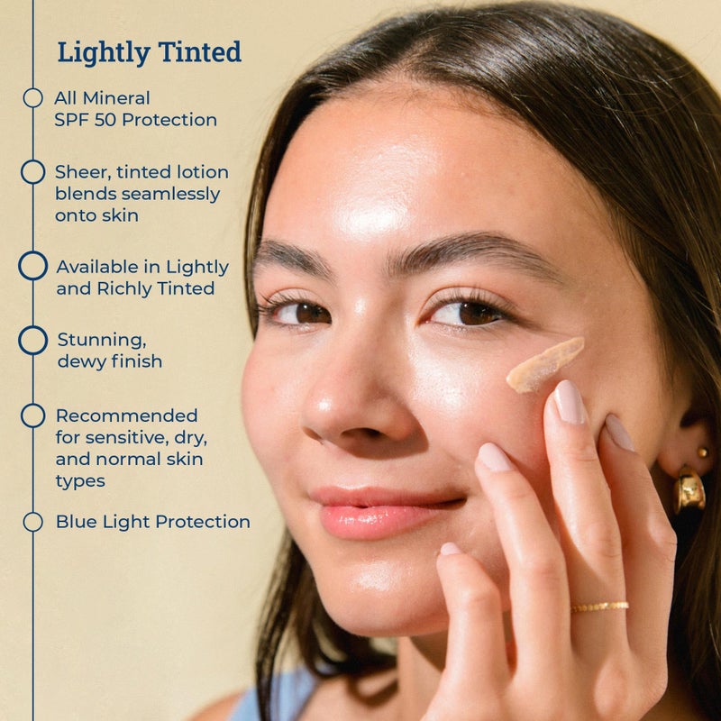 CoTZ Skincare | Flawless Complexion | Lightly Tinted | Facial Mineral Sunscreen Broad Spectrum SPF 50; 2.5 oz / 70 g - Image 4