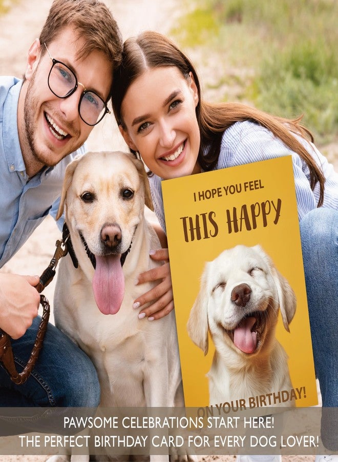 Gooji 5x7 Funny Happy Dog Birthday Card - Cute Puppy Design, Hilarious Greeting, Perfect for Dog Lovers, Men, Women, Husband, Wife - Image 5