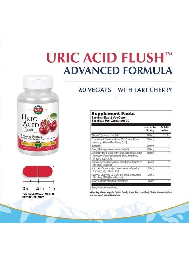 KAL - Kal Uric Acid Flush Tablets, 60 Count - Image 1