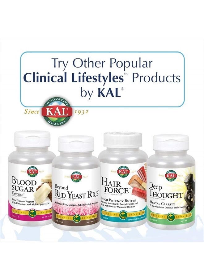 KAL - Kal Uric Acid Flush Tablets, 60 Count - Image 1