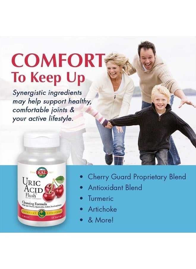 KAL - Kal Uric Acid Flush Tablets, 60 Count - Image 1