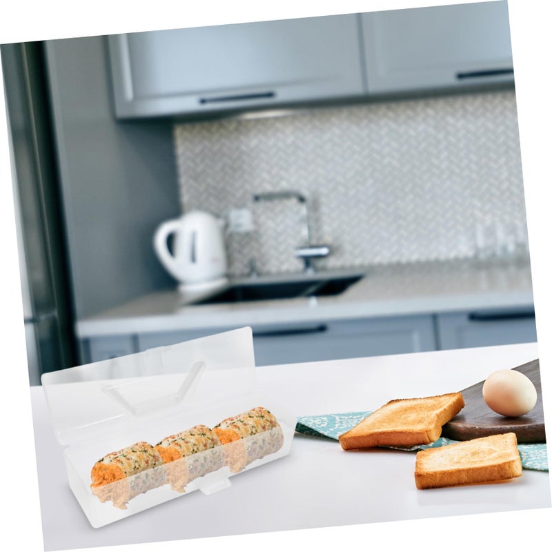 CLISPEED PP Transparent Handheld Cake Box For Cupcake Banana Bread - Image 5