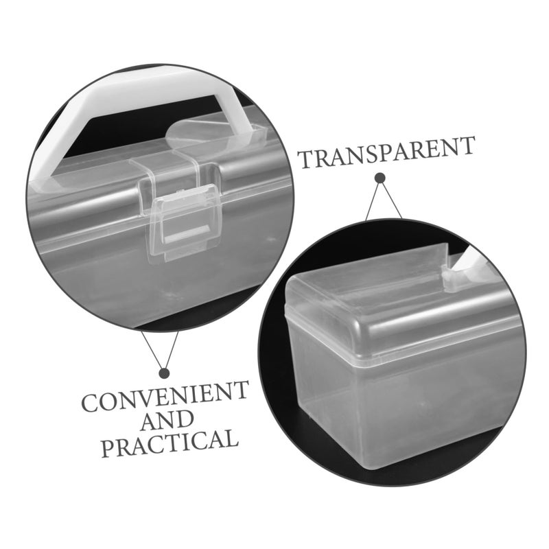 CLISPEED PP Transparent Handheld Cake Box For Cupcake Banana Bread - Image 4