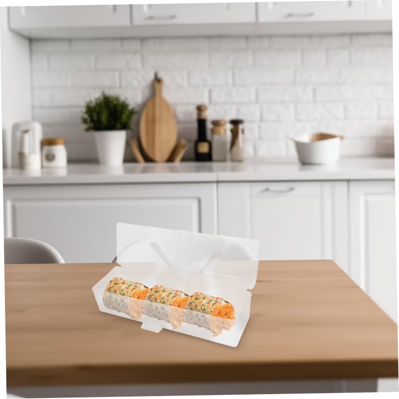 CLISPEED PP Transparent Handheld Cake Box For Cupcake Banana Bread - Image 3
