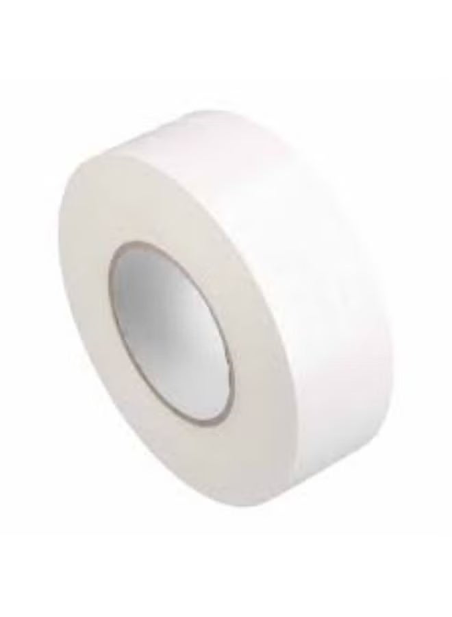 شريط تثبيت مزدوج الجوانب شديد التحمل، 2 بكرة، إجمالي 2 متر، التصاق قوي، لون أبيض نظيف، مقطوع حسب الحجم، مثالي للحرف اليدوية والمشاريع المنزلية والديكور المنزلي ويتحمل حتى 900 جرام - Image 1