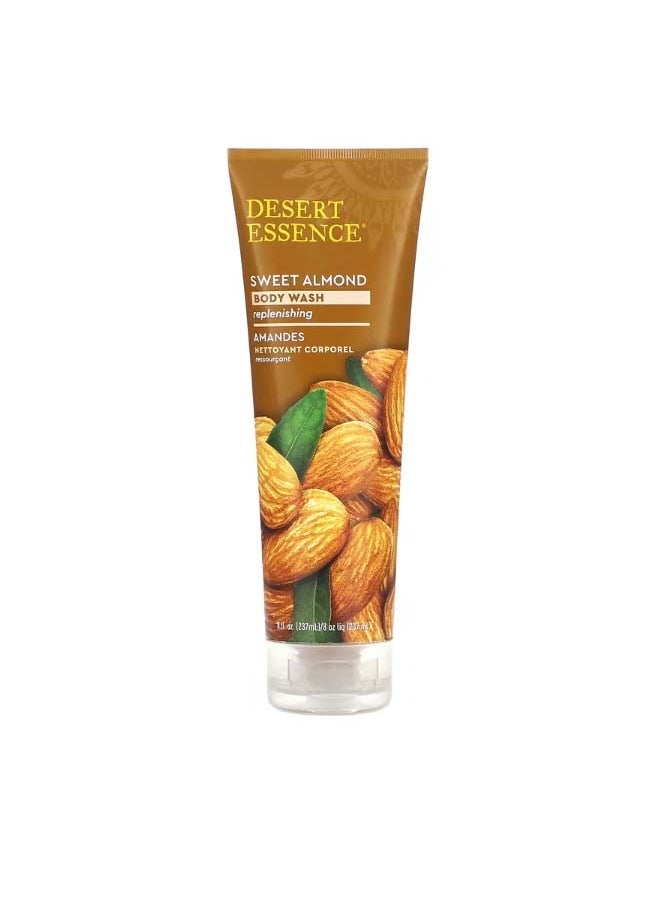 DESERT ESSENCE Body Wash Sweet Almond 8 fl oz 237 ml  - Image 1