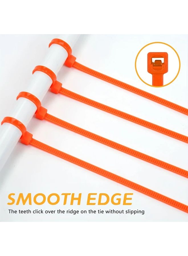 5 Sets Colorful Nylon Self Locking Cable Ties Durable Lightweight Plastic Bands - Image 2