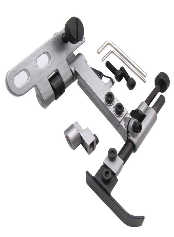 CKPSMS Brand -1SET #KG767A Suspending Edge Guide Long Straight Guide&14mm Diameter Roller Guide Compatible with/Replacement for Durkopp Adler Brand 204 205 69 267 467 767 - Image 1