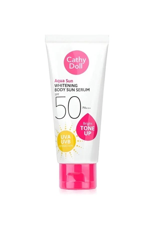 كاثي دول سيروم "أكوا صن" لتفتيح الجسم والحماية من الشمس (SPF50/PA+++) - 138 مل - Image 1